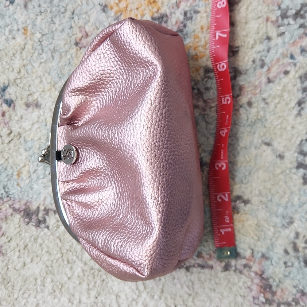 Victoria's Secret Metallic Pink Cosmetic Bag - Picture 6 of 7